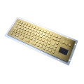 Apariencia atractiva personalizada Colorida Metal Teclado